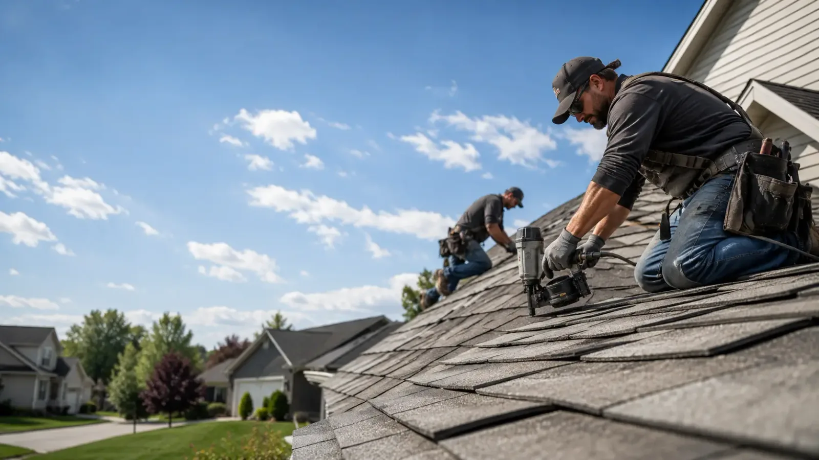 Storm Damage Roof Repair in Forrest, IL near me